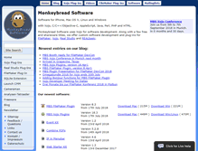 Tablet Screenshot of monkeybreadsoftware.com